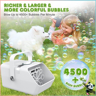 Portátil automático soplador de burbujas portátil fabricante de burbujas para niños juguetes de burbujas para interior al aire libre fiesta de boda