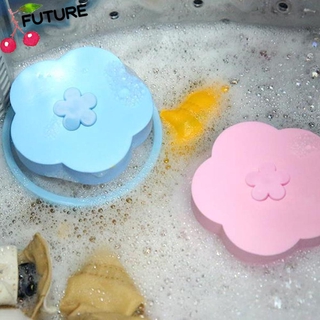 FUTURE 1/2PCS filtro de espuma bolsa de malla pelusa pelusa captura de pelo bolas de lavandería herramientas de limpieza hogar y vida lavadora flotante bolsa de bola/Multicolor