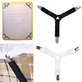4 piezas de sábana de cama ajustable clip titular mantas de colchón pinzas cubierta sujetadores con clips de metal