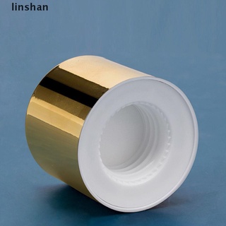 [linshan] 120mlFrosted Glass Silver Gold Lid Press Pump Spray Lotion Toner Perfume Bottles [HOT] (1)