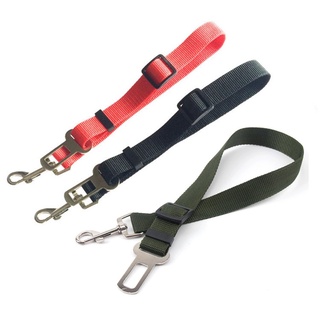Adjustable Dog Pet Car Travel Vehicle Seat Safety Belt Clip Harness LeashBlack (7)