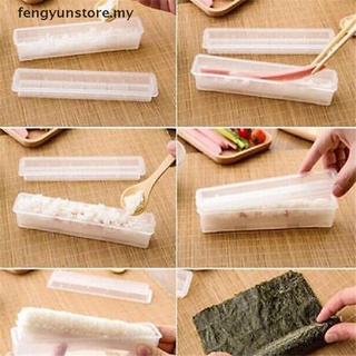 3 pzs Kit de moldes de Sushi para hacer rollos de arroz [fengyunstore]