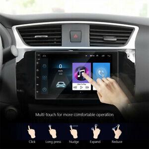 Actualización doble Din Android coche estéreo 7 pulgadas pantalla táctil Radio Bluetooth WiFi GPS Radio FM con cámara de respaldo (6)