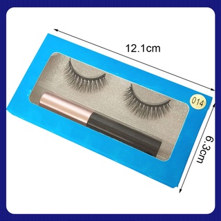 my- 1 par de pestañas postizas magnéticas pestañas magnéticas delineador de ojos pestañas falsas impermeable líquido de larga duración maquillaje de pestañas (1)