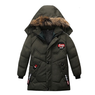 moda abrigo niños chaqueta de invierno abrigo niño chaqueta caliente con capucha ropa de niños
