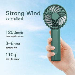 [Fuerte viento] soporte de teléfono móvil ventilador de mano USB, ventilador de bolsillo recargable, ventilador pequeño, ventilador de escritorio, ventilador portátil, ventilador silencioso, ventilador de verano, ventilador de mano (5)