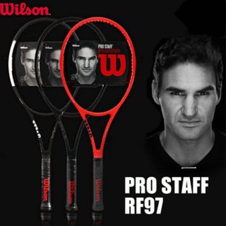L2 Grip - raqueta de tenis con raqueta profesional de tenis de carbono, bolsa de cuerda, amortiguador, paquete de raquetas de tenis