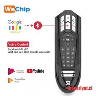 (yut*HOT) ratón de aire inalámbrico Wechip R1 2.4G receptor USB de 6 ejes control remoto de movimiento