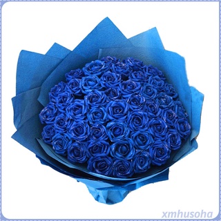 Kit De Flores Azules Con Apliques De Fieltro De Tela No Tejida Para Manualidades De Proyectos De Fieltro De Bricolaje