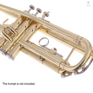 [música] Válvula de trompeta deslizante anillo de dedo trompeta accesorio de repuesto