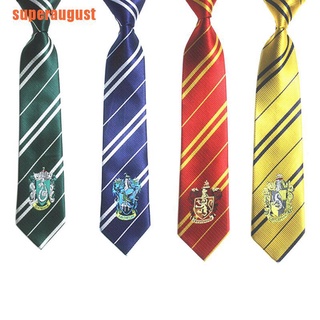 [gust]Harry Potter Tie College insignia corbata moda estudiante pajarita Collar