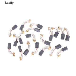 kaciiy - cepillos de carbono (20 unidades, 6,5 x 7,5 x 13,5 mm, pieza de reparación, motor eléctrico genérico cl) (7)
