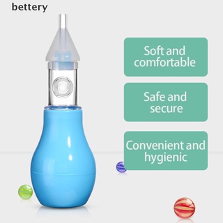 [bettery] aspirador nasal de silicona tipo bomba recién nacido antirreflujo limpiador nasal (1)
