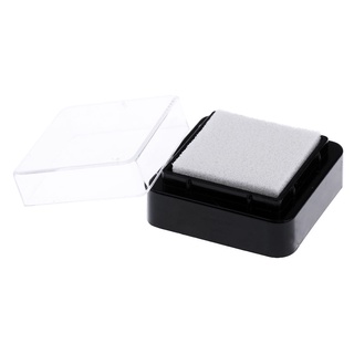 10 almohadillas de tinta de importación cuadrada para álbum de recortes diy, almohadilla de tinta para manualidades, sin color