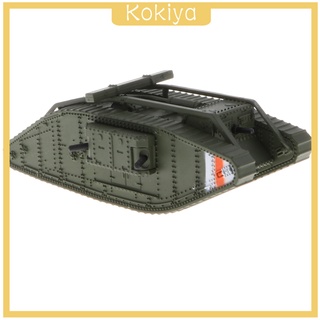 [Kokiya] 1/100 tanque Diecast WWI UK Mark MK. Iv hembra modelo del ejército británico soldados de juguete