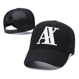 nuevo ax armani exchange lujo moda diseño gorras de béisbol hombres mujeres deportes sombrero de viaje y viaje parasol sombrero pico gorras