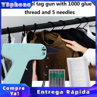 zz0038 ropa ropa precio etiqueta etiqueta pistola 1000 púas + 5 agujas