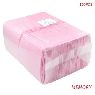 MEMORY 100 Unids/Pack Bebé Desechable Cambiador Almohadilla Transpirable Impermeable Pañales