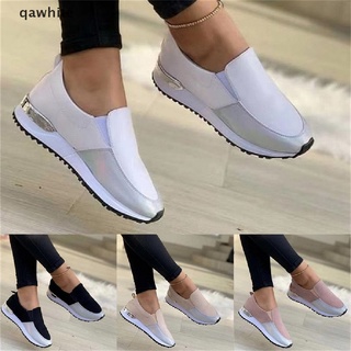 qawhite moda casual mujeres zapatilla de deporte al aire libre mujer zapatilla 2021 primavera/otoño nueva plataforma zapatillas de deporte de las mujeres zapatos gruesos cl