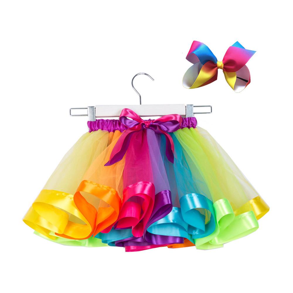 niñas tutu danza ballet niño bebé disfraz falda+arco horquilla conjunto (6)