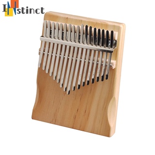 17 teclas kalimba pine instrumento musical pulgar dedo piano para principiantes