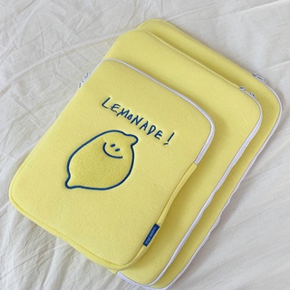 sta funda para ordenador portátil bordado limón de dibujos animados 9.7 10.8 11 pulgadas tablet protectora interior bolsas bolsa (8)