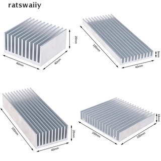 ratswaiiy extruido aluminio disipador de calor para led de alta potencia ic chip enfriador radiador disipador de calor cl (7)