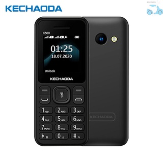 KECHAODA K500 2G GSM característica teléfono soporte Dual SIM/BT Dialer/MP3/MP4/FM con cámara trasera de 0.08MP/1.3" pantalla LCD/Flashlight/500mAh batería desmontable Mini teléfonos móviles para niños mayores