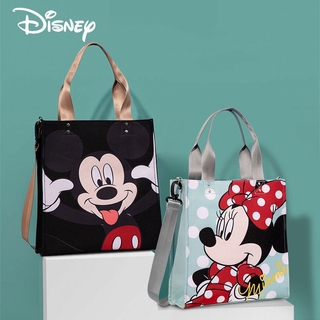 Disney Bebé Pañal Tote Bolsa Impermeable Maternidad Mickey Minnie Mouse Bolso Aislado Mamá Bolsas Para Antiincrustante