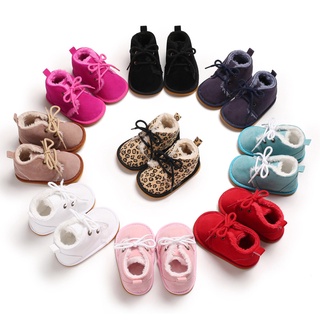 ¡al Barco! Zapatos de bebé de invierno raíz de loto rosa hombres y mujeres bebé caliente botas de goma suela antideslizante zapatos de 0-1 año de edad zapatos de niño XIAOMM (7)