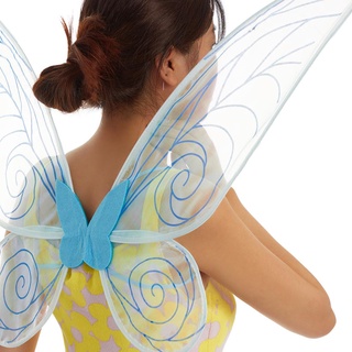 ♠De❈Bebé alas de mariposa con costuras de fieltro, Organza ilusión gradiente vestido de fantasía