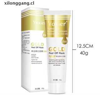 longang gold colágeno peel off máscara eliminar puntos negros acné antiarrugas elevación.