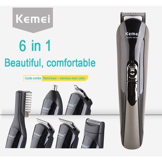 Kemei KM-600 multifuncional hogar adulto salud y belleza recargable maquinilla de afeitar