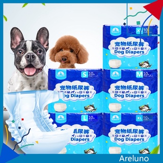 areluno.cl - cinturón elástico para mascotas, diseño de núcleo super absorbente, tejido no tejido, para perros femeninos
