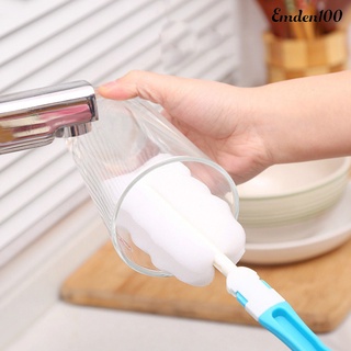 fácil botella de vidrio taza suave esponja cepillo de limpieza de cocina lavado herramienta