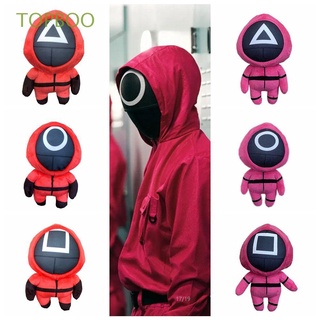 TOPBOO Birthday Gift Squid Game Doll Hot TV Figure Plush Toy Juego de Calamares Christmas Room Decor Soft Stuffed 20/30/50cm Square Round Triangle/Multicolor