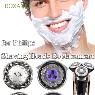 roxanne cabezal de cuchilla duradera de repuesto afeitadora cabeza universal productos de afeitar hombres eléctrico lavable afeitadora cortador