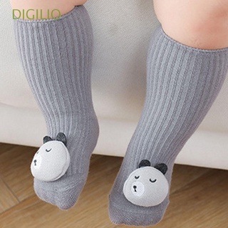 DIGILIO 1-3 Years old Newborn Floor Socks Infant Cartoon Baby Socks Keep Warm Winter Toddler Soft Thick Girls Non-Slip Sole