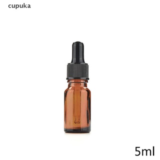 cupuka nuevo 5ml-100ml ámbar vidrio líquido reactivo botella de pipeta ojo gotero aromaterapia cl (5)