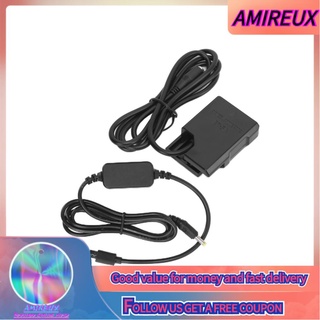 Amireux tipo C USB PD convertidor a DC Cable EN‐EL14 batería falsa para Nikon D3100 D5100
