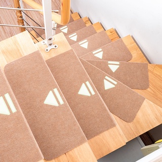 ✨Ff✿Pisadas antideslizantes de escalera alfombra de impresión flecha alfombrillas de escalera fácil de limpiar hogar esenciales