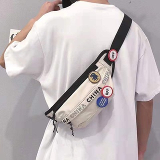 Función bolsa de pecho de los hombres bolso de mensajero bolso de hombro