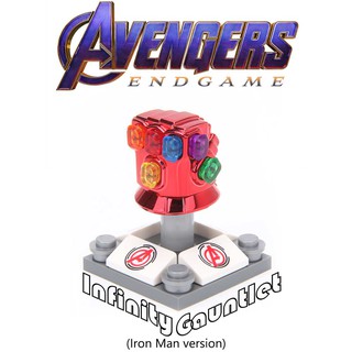 Marvel The Avengers Infinity guantelete Iron Man versión minifiguras Lego Compatible bloques de construcción