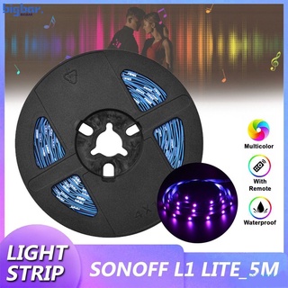 Sonoff L1 Lite 5m Rgb Wifi Inteligente tira De luz Led Ue/us Temporizador control De juegos De baile con Música bigbar