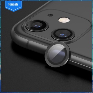 Venta de película de lente de cámara trasera de vidrio templado de Metal para iPhone 11/11Pro (negro)