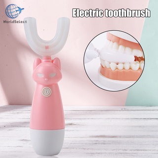Cepillo De dientes eléctrico en forma De U De 360 grados Para Cuidado Oral/herramienta De limpieza Infantil