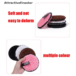 【AFS】 3Pcs Reusable Cleansing Makeup Remover Pads Wipes Microfiber Makeup Remover Pad 【Attractivefinestar】 (5)