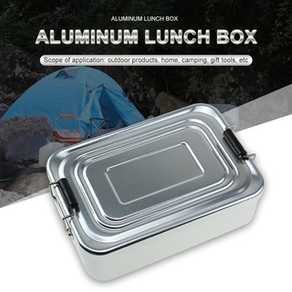 eyour - fiambrera de aleación de aluminio para acampar al aire libre, para picnic, bento