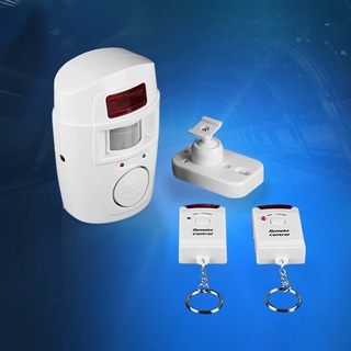 wutikanmi Infrared Sensor Alarm Anti-theft Adjustable Mounting Unit PIR Reliable Louder Anti-theft Alarm for Home