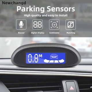 [Nuevo] Sensor de estacionamiento automático LED con 4 sensores Detector de Monitor de Radar (3)